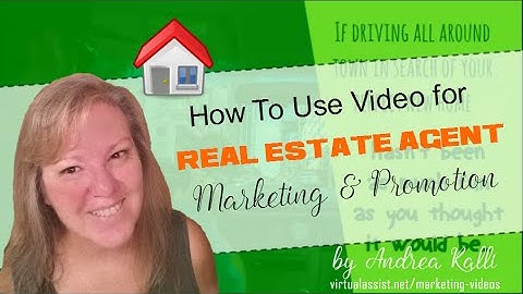 Real Estate Marketing Ideas - How Agents Can Promote using a Video Editing Virtual Assistant