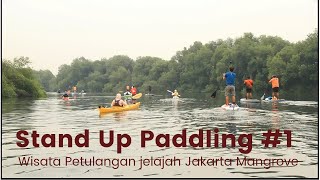 Stand Up Paddling |Wisata Petualangan Jakarta Mangrove part1