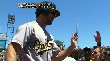 OAK@SF: Vogt plates Jaso with a single to right field