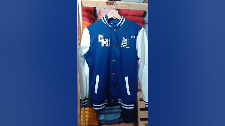 Campera universitaria Club Misterio. #fedevigevani #clubmisterio