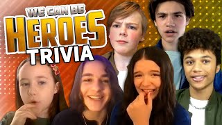 &#39;We Can Be Heroes&#39; Cast Play A Game Of Trivia, Testing Their Knowledge of Netflix Hit Superhero Film