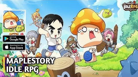 MapleStory: Idle RPG Gameplay「Android, iOS」