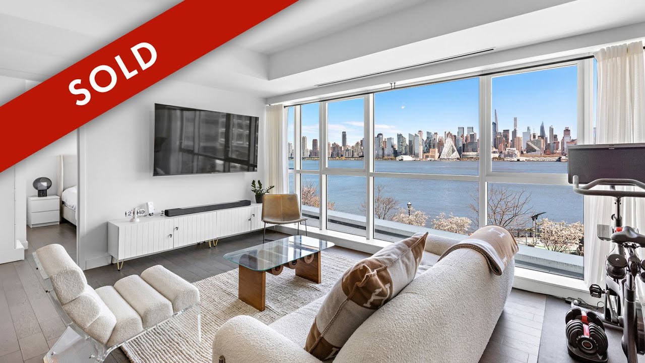 SOLD! Mesmerizing Views from Residence 316 at AVORA Weehawken, NJ