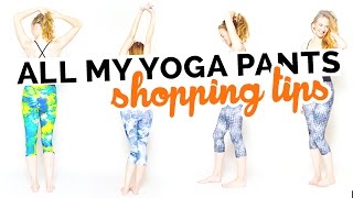 ALL My Yoga Clothes Shopping Tips: Yoga Pants | Yoga Bras | Yoga Tops | Best Brands & More(What are the best pants, bras and tops for yoga? Here, I talk about all my top brands, how their products feel different, all my shopping tips & more! ♥ FREE ..., 2016-01-27T17:41:18.000Z)