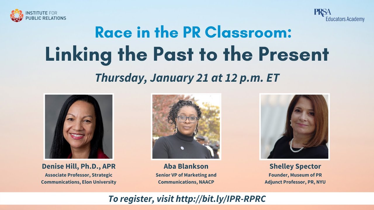 Race In The Pr Classroom Institute For Public Relations Race In The Pr Classroom Institute For Public Relations