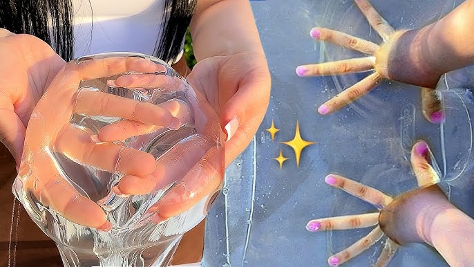 How to Make Glossy Slime at Home in 4 Easy Steps - Petite 'n