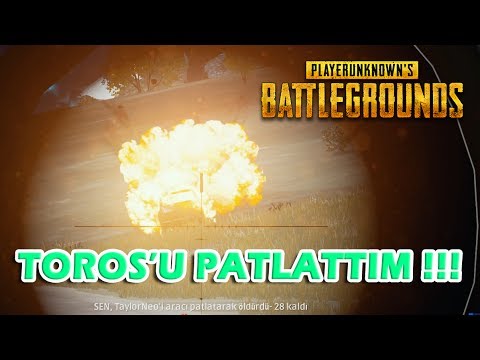 TOROS'U PATLATTIM !!! 🔫🔫 PLAYERUNKNOWN'S BATTLEGROUNDS