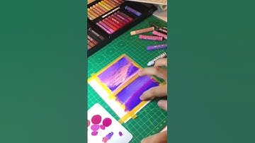 Vẽ Bằng Sáp Dầu Mềm // Happy Hidari