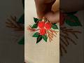পাতার সৌন্দর্য ফুটিয়ে তুলুন #shorts #embroidery #viralshort #ytshorts #leafstitch #shortvideo
