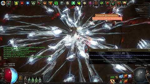 3.21 Spectral Shield Throw Deadeye (Uber Exarch with 45% more life showcase)