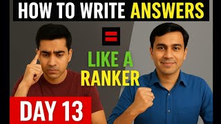 How to start answer writing from zero | Upsc mains answer writing secret | Day 13 #upsc #viralvideo