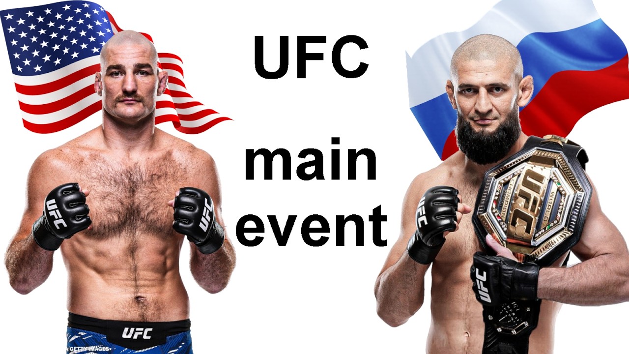 Sean Strickland vs Khamzat Chimaev w Białym Domu Ameryka vs Rosja w main evencie UFC! #ufc #chimaev