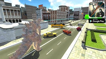 Siren Head vs Godzilla Rampage Android Gameplay || Godzilla Android Games