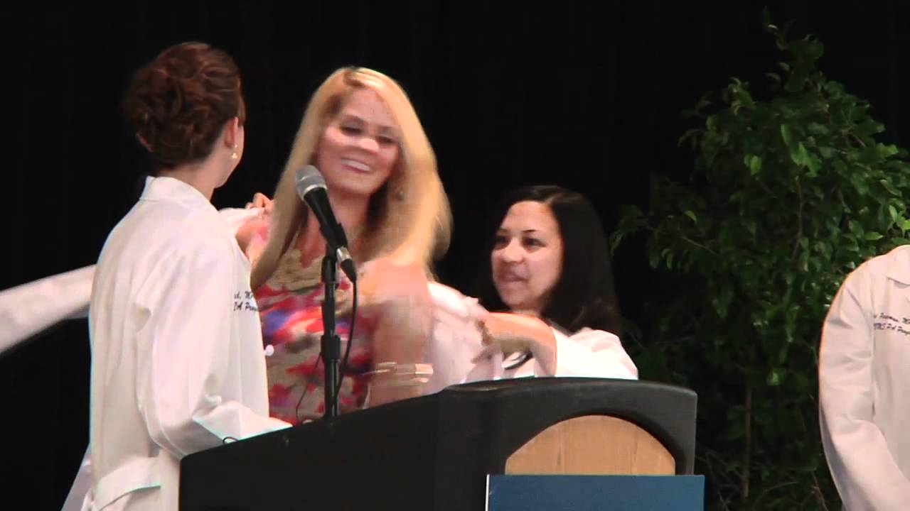 jones vs santos PA White Coat Ceremony 2012