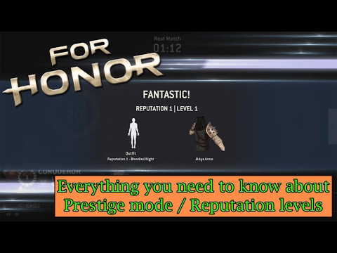 For Honor Reputation Gear Chart