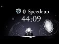 Hollow Knight 0 Geo No Major Glitches Speedrun - 44:09 [WR]