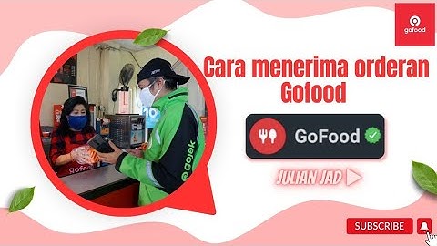 Cara menerima orderan Gofood di aplikasi gobiz terbaru