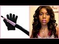 How to use a Remington TStudio Pearl curling wand - Hair Tutorial