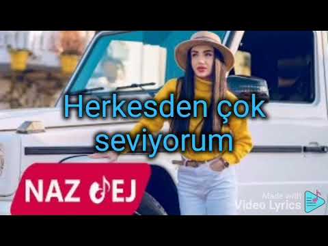 Naz Dej - Leylayım ben sana ( Official Lyrics)
