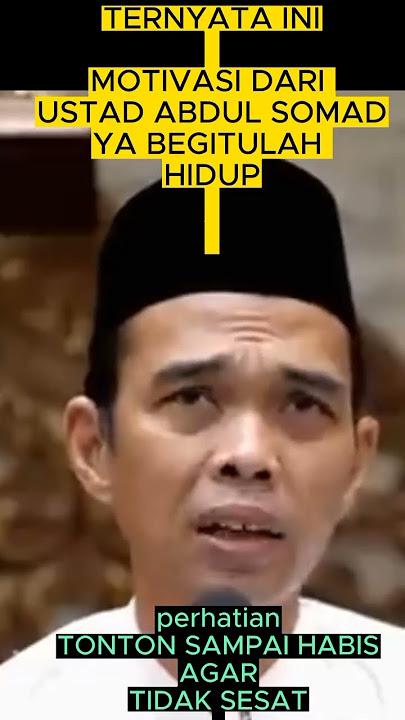 ternyata ini motivasi uas tentang hidup ini #ceramahsingkat #ustadzabdulsomad