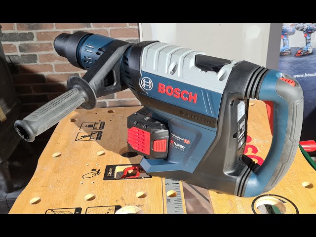 BOSCH PRO] PERFORATEUR BITURBO GBH 18V-34CF - Test et présentation