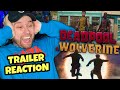 Deadpool and wolverine official trailer reaction  deadpool 3