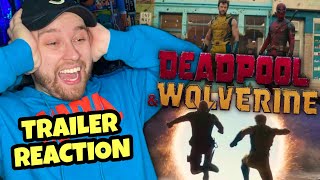 Deadpool and Wolverine Official Trailer Reaction | Deadpool 3