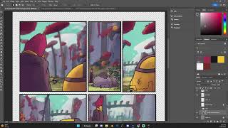 How I draw my comics. my pipeline  (Layer masks are your friend) screenshot 2