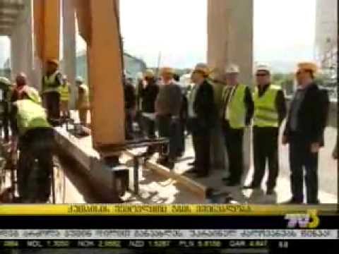 ქუთაისის შემოვლით გზაზე მიმდინარე სამუშაოები