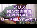 アリス 限りなき挑戦-OPEN GATE-のリード弾いてみた!