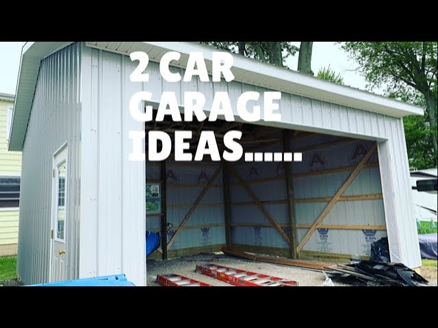 2 Car Garage Pole Barn Building Plans Pole Barn Garage Plans With Loft