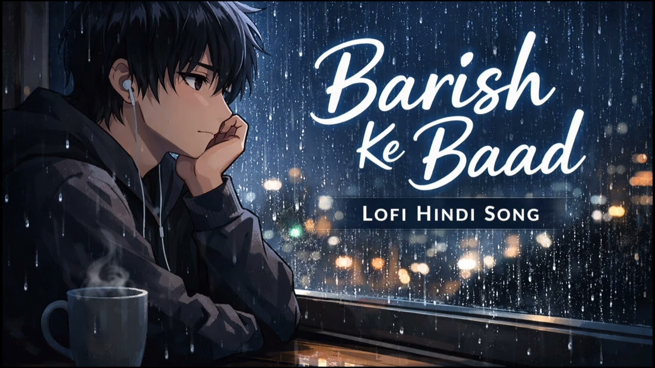 Barish Ke Baad ☔ | Emotional Hindi Lofi | For Lonely Nights  ❤️ song created by 