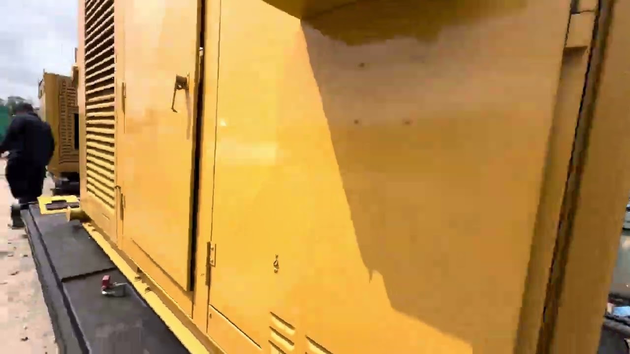 200kW Caterpillar G3406 natural gas generator Id# 103638