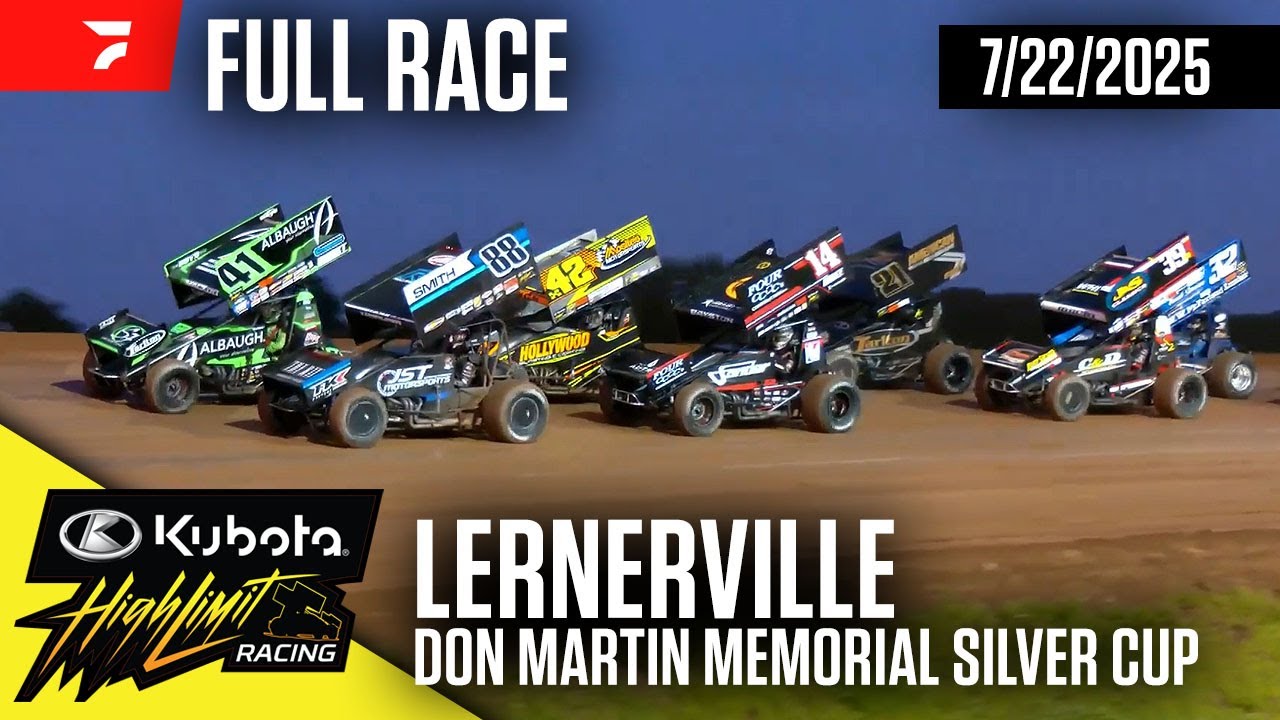 FULL RACE: Kubota High Limit Racing at Lernerville Speedway 7/22/2025