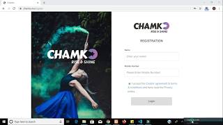 How to become An influencer ! How To  Register on Chamko ! screenshot 1