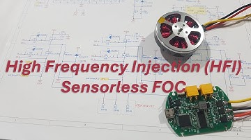 Improving Low Speed Sensorless FOC Using High Frequency Injection