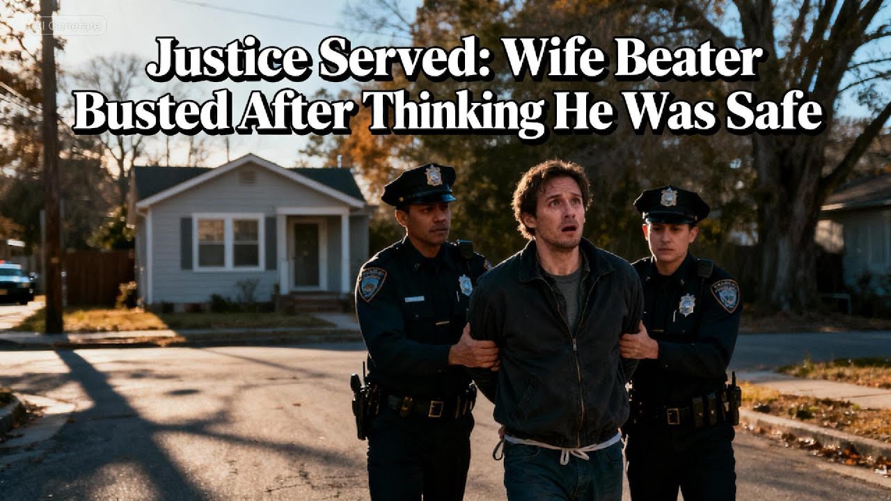 Justice Served Wife Beater Busted After Thinking He Was Safe YouTube