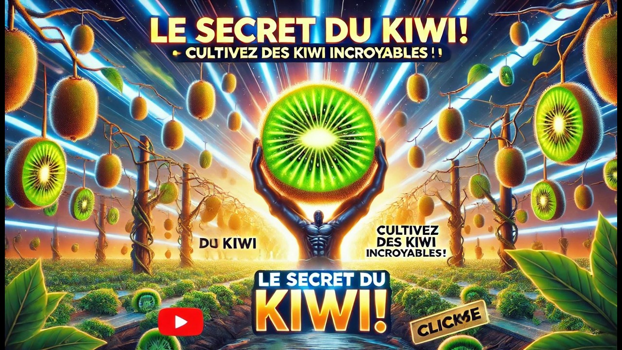 🥝 Culture du Kiwi : De la Plantation à la Récolte ! 🥝[Guide Complet]