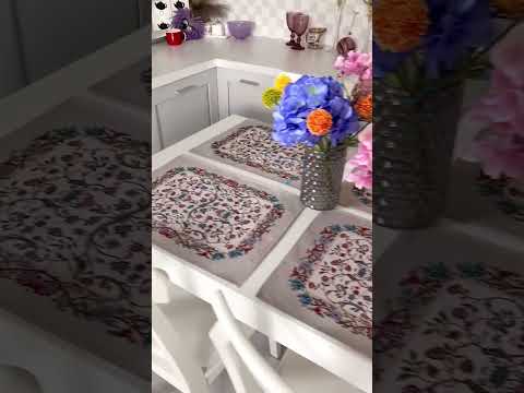 Сервірувальна серветка під тарілку гобеленова RUNNER1367, видео 2