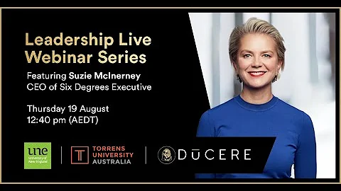 Suzie McInerney, CEO of Six Degrees Executive, on ...