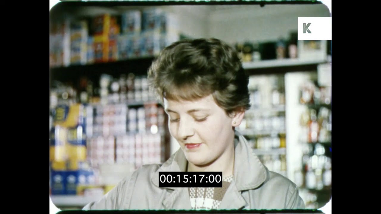 Village Shop, 1960s UK from 16mm