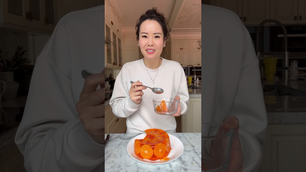 The BEST orange Jello hack!