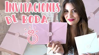 DIARIO DE UNA BODA | INVITACIONES | IDEAS