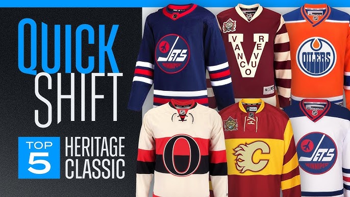 2022 NHL Heritage Classic jersey rankings - The Win Column