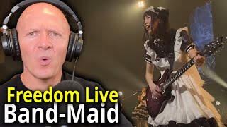 Is Band-Maid Better Live?  Band Teacher's Analysis Of Freedom Live