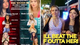Mads Lewis Shades Nessa Barette And Challenges Her To A Boxing Match Malu, Paeka, Cynthia, Ellie