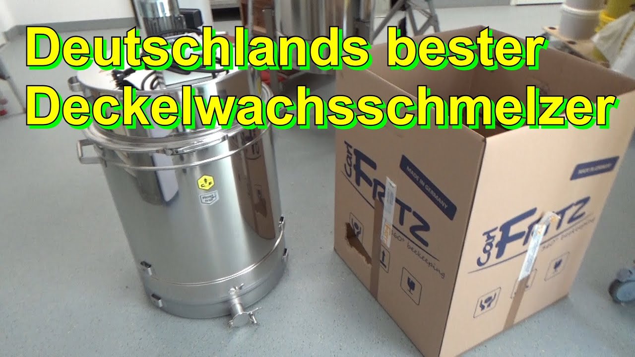 Deckelwachsschmelzer Step 1