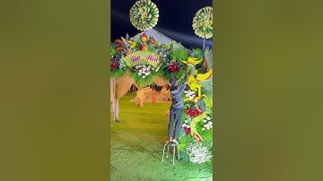 Một chiếc cổng cưới rồng phụng hoa tươi giá hơn 10 triệu siêu đẹp #congcuoimientay #wedding