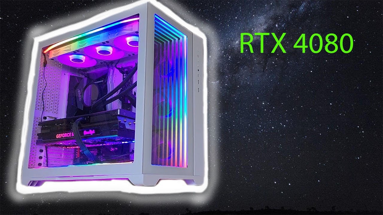 The Ultimate White RTX 4080 Build - YouTube
