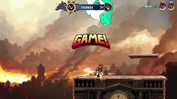 50 Something minutes of Paranormal Devil Jin Gameplay | Brawlhalla Ranked 1v1